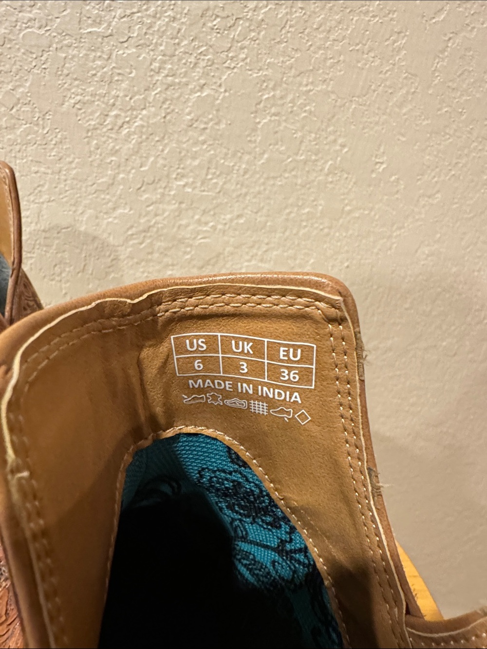 Myra Floral Tooled Leather Ankle Booties - Picture 2 of 6